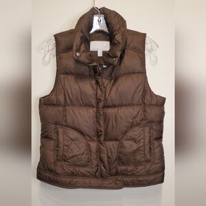 189. Old Navy Chocolate Brown Puffer Vest